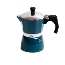 Blue Coffee Maker 3 cup