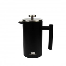 800ml Matte Black Stainless Steel French Press / Plunger